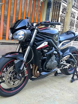 Triumph Street Triple 765 RS Option เทพ innocent ราชา3สูบที่แท้ทรู‼️