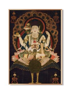 #ภาพวาดทังก้า(Thangka)ภาพวาดทิเบต ทังก้า มันดาลา พุทธศิลป์ชั้นสูง