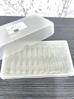 250ul (6x31mm) Vial Micro Insert Conical Base 5x31mm (100ชิ้น/pk.)