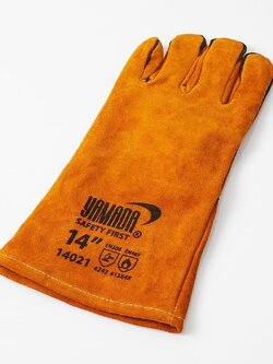 ถุงมือหนังกันความร้อน 100C YAMADA