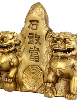 สิงโตคู่เขาเหนียงซาน สิงโตเฝ้าประตู ป้องกันภัยสิ่งชั่วร้าย เฝ้าทรัพย์สินภายในบ้าน,บริษัท อาคาร สำนักงาน