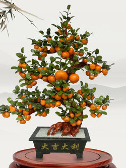 ส้มจีนหยกมงคล เครื่องประดับปรับฮวงจุ้ย ค้าขายดีมีกำไร เสริมความมั่งคั่งร่ำรวย