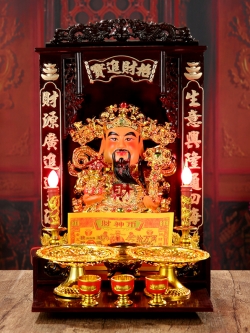 ชุดศาลเจ้าบูชาเทพไท้ส่วยเอี๊ยะ ทั้งชุดผลิตและนำเข้าจากมณฑลกวางตุ้ง ประเทศจีน ขนาด 10-22 นิ้ว