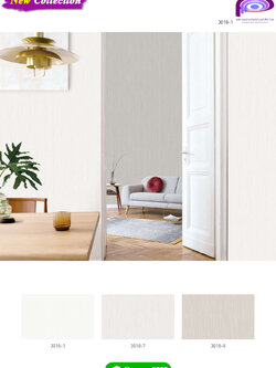 วอลเปเปอร์ลายเรียบ สีครีม 3018