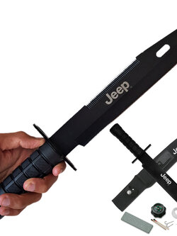 มีดพก มีดเดินป่า มีดใบตาย JEEP Survival Knife ขนาด 15 นิ้ว (38 ซม.)