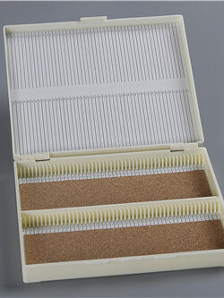 กล่องเก็บสไลด์ Storage microscopic slide