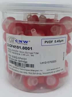 PRECLEAN™ 25 mm Syringe Filter PVDF(Hydrophobic) membrane (100/pkg)