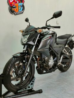 🎖เอาใจคนงบดาวน์น้อยผ่อนถูกๆ 👍🏻 รถบ้านเทิร์นมา HONDA CB300F ปี 2016 สภาพเดิม เครื่องดี