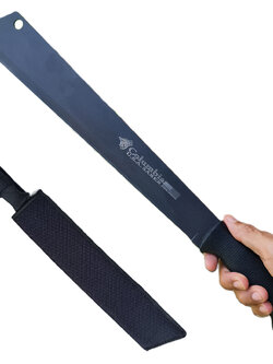 มีดมาเชเต้ มีดเดินป่า มีดใบตาย Columbia A09 Machete ปลายตัดขนาด 19.9 นิ้ว (50.5 ซม.) พร้อมซองไนล่อนร้อยเข็มขัดสำหรับเก็บมีด