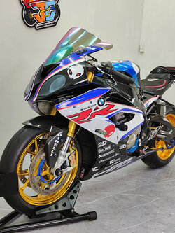 ❗เรียกผมว่า...ไอ้จ๊าบ 👽 เพราะผมมีแต่ของแต่งเท่ห์ๆ 🦈 BMW S1000RR จดปี 2019 โมเดล 2017_รถบ้านมือเดียว_ขี่หล่อได้เลย 💨