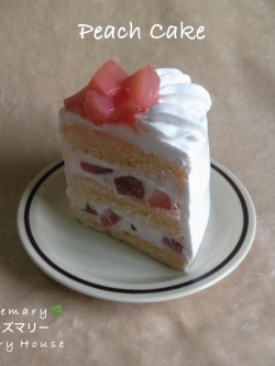 🍑 เค้กพีช 🍑 Peach Cake 3 ชั้น