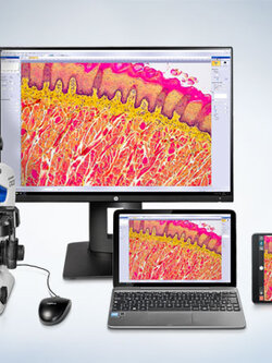 กล้องจุลทรรศน์ชนิด 2 ตา-Olympus รุ่น CX23 พร้อมชุดถ่ายภาพ