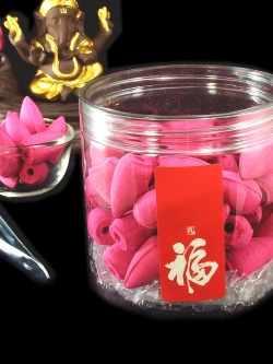 ธูปกำยานน้ำตก(ควันไหลลง) กลิ่นหอมจากพืชพรรณธรรมชาติ ขนาด 60 ชิ้น