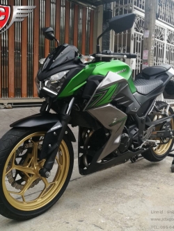 ฟรีดาวน์ Z300abs รถบ้านมือเดียว ใช้งานน้อย 8พันโลแท้ เครื่องเป๊ะ สีปัง