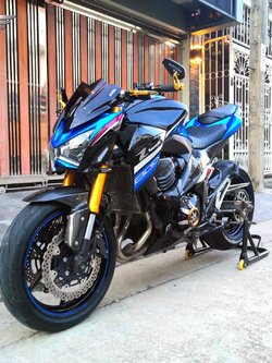 🦏 หลงป่า‼️ Kawasaki #Z800 รถปลายปี 2015