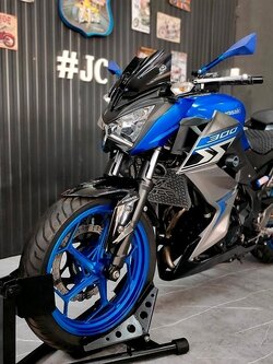 🤘 สีนี้...โคตรหล่ออ่ะ⁉️ Z300abs ปลายปี 2017 มือเดียวสวยใส 😎 มัธยมขี่ได้ นักศึกษาขี่ดี สำเนา