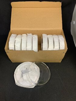 จานเพาะเลี้ยงเชื้อ ชนิดแก้ว Petridish glass