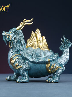 #เต่าหัวมังกรแบกภูเขา สัตว์เทพมหามงคลเรียกทรัพย์เสริมดวง,แก้ฮวงจุ้ย,ป้องกันภัย