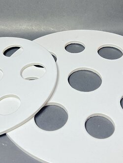 Porcelain Plate Ceramic for dessictor เพลทพอซเลนสำหรับโถดูดความชื้น