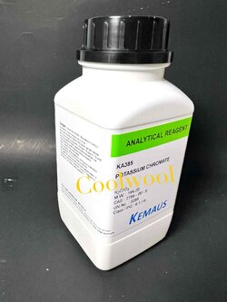 KemAus-Potassium chromate 99.5% AR. grade(500กรัม/ขวด)
