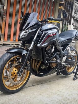 #CB650F รถปลายปี2017 สภาพนางฟ้าแต่งเต็มคัน