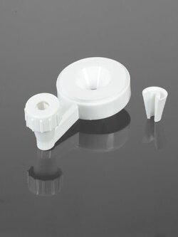Plastic PP Funnel Holder ที่จับกรวยกรองชนิดพลาสติก