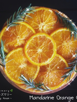 🍊 เค้กส้มแมนดาริน🍊 (ขนาด 3 ปอนด์) 2 ชั้น / Mandarine Orange Cake (3 Pound / 8'' x 8") 2 Layers