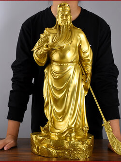 เทพเจ้ากวนอูปางปราบมาร เทพแห่งความซื่อสัตย์ แก้ฮวงจุ้ยป้องกันภัยสิ่งชั่วร้ายต่างๆ