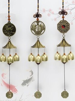 โมบายระฆังมงคล แก้ฮวงจุ้ย แขวนหน้าบ้าน,ห้องทำงาน,ห้องรับแขก ของแท้นำเข้าจากประเทศจีน