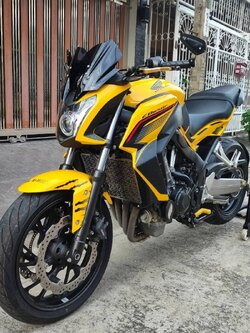 😱 Honda CB650F จดกลางปี 2015 ไมล์น้อยพร้อมใช้แต่งรอบคัน❗️