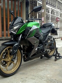 Kawasaki Z300 รถบ้านแท้มือเดียวเดิมจัดๆโปรดาวน์ 7,100 ไม่ต้องค้ำ