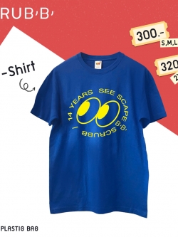 SCRUBB : T-SHIRT SCRUBB BLUE CAT EXPO 6