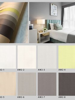 วอลล์เปเปอร์ติดผนังสไตล์โมเดิร์นลายเรียบหรู สีสวย