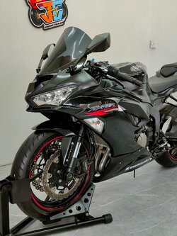 📣 ทรงสปอร์ตที่เป็นกระแส KAWASAKI ZX6R จดปี 2022 โมเดล19 ✨ นางฟ้า 6,xxx โลแท้...สภาพนี้มากี่คันก็หมด 😘