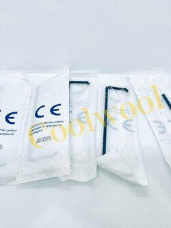 L-shaped cell spreader, Blue,156×38mm (500ชิ้น/ลัง)