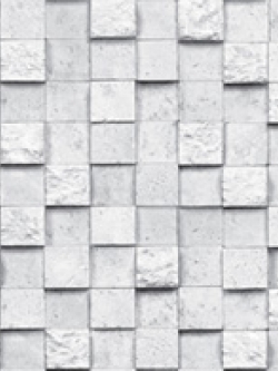8742 Wallpaper วอลล์เปเปอร์ไวนิล แบบมีกาวในตัว ลายหินปูนสีเทาขาวสลับ หน้ากว้าง 120 cm