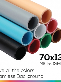 REAL Microsheet 9 colors ( I love all the colors ) แผ่นไมโครชีท 9 สีขนาด 70x130 ซม ของแท้