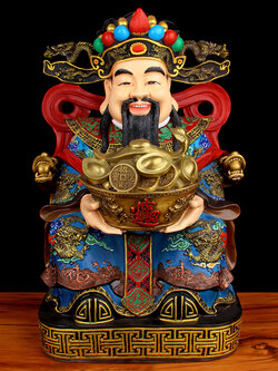 เทพเจ้าไท้ซิงเอี๊ยะ เทพแห่งความมั่งคั่งร่ำรวย จากมณฑลซานตง ประเทศจีน