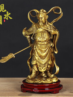 เทพเจ้ากวนอูปางปราบมาร เทพแห่งความซื่อสัตย์ แก้ฮวงจุ้ยป้องกันภัยสิ่งชั่วร้ายต่างๆ