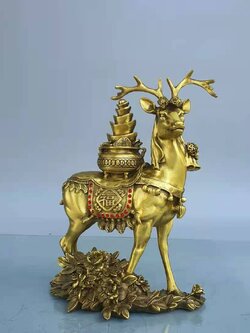 กวางมหาสมบัติสัตว์มงคลเสริมทรัพย์สินเงินทอง,ความมั่งคั่งร่ำรวย