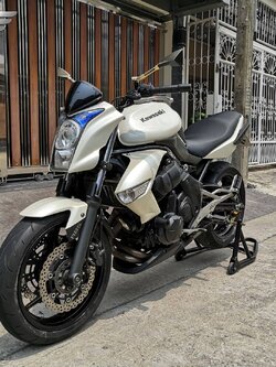 ER6N (ABS)---จดทะเบียนปี 2011 ✨650 ราคา 300 เครื่องเดิมๆ ชุดสีตามภาพ