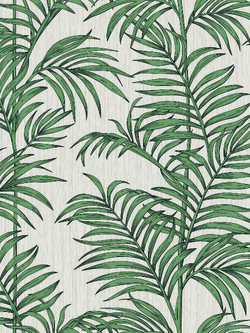 วอลล์เปเปอร์ลายใบไม้ สีเขียว aw30-08