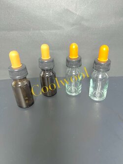 ขวดหยดสารชนิดแก้ว 15 ml