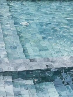 หินปูสระว่ายน้ำ crystal black พร้อมส่ง