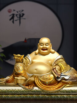 รูปหล่อทองเหลืองพระสังกัจจายน์ อรหันต์แห่งความอุดมสมบูรณ์