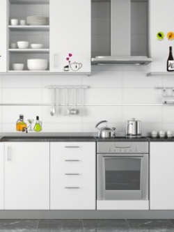 KRS-0111 Wall Sticker Home cooking วอลล์สติ๊กเกอร์แต่งครัว ขนาดแผ่น 35x50 cm