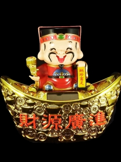 เทพไท้ส่วยเอี๊ย เทพแห่งความร่ำรวย ตุ๊กตาวางหน้ารถ #ของขวัญปีใหม่