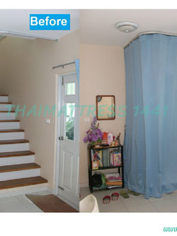 ผ้าม่านกั้นแอร์ สั่งตัดตามขนาด | ประหยัดค่าไฟ |