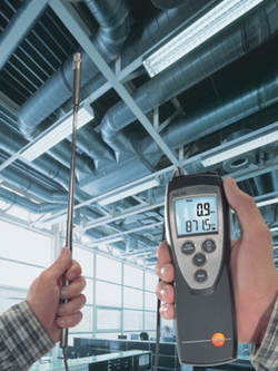 เครื่องวัดความเร็วลม รุ่น TESTO416