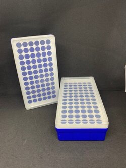 Centrifuge tube Box 72 wells for 1.5ml centrifuge tube